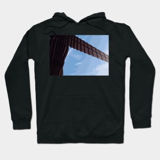 Angel Of The North - View #1 Hoodie